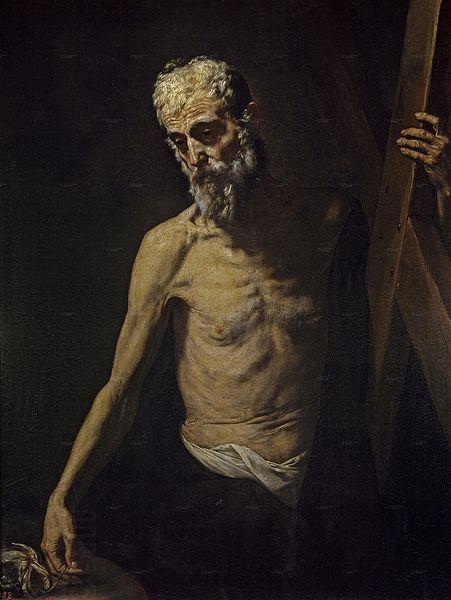 Jose de Ribera Andreas, Apostel oil painting picture
